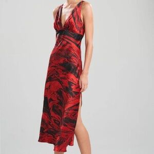 Josie Natori Haori Silk Gown